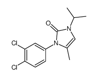 3-(3,4-dichlorophenyl)-4-methyl-1-propan-2-ylimidazol-2-one结构式