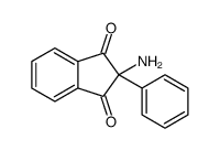 2-amino-2-phenylindene-1,3-dione Structure