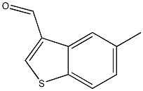 5-methylbenzo[b]thiophene-3-carbaldehyde结构式