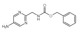 BENZYL (5-AMINOPYRIMIDIN-2-YL)METHYLCARBAMATE结构式