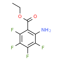 Benzoic acid, 2-amino-3,4,5,6-tetrafluoro-, ethyl ester Structure