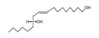 (R)-octadec-9t-ene-1,12-diol结构式