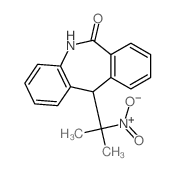 11-(2-nitropropan-2-yl)-5,11-dihydrobenzo[c][1]benzazepin-6-one结构式
