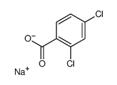 2,4-Dichlorobenzoic acid sodium salt结构式