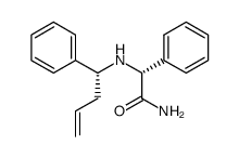 (R)-2-phenyl-2-(((R)-1-phenylbut-3-en-1-yl)amino)acetamide结构式
