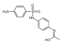 N-[4-[(4-aminophenyl)sulfonylamino]phenyl]acetamide Structure