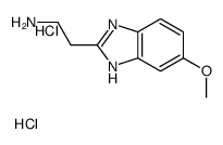 2-(6-甲氧基-1H-苯并咪唑-2-基)乙胺结构式