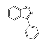 3-phenyl-benzo[d]isoselenazole结构式