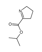 propan-2-yl 3,4-dihydro-2H-pyrrole-5-carboxylate Structure