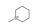1-methylthian-1-ium Structure