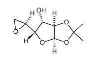 5,6-anhydro-1,2-O-isopropylidene-β-L-idofuranose结构式