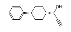 trans-3-(4-Phenylcyclohexyl)-3-hydroxy-1-propin结构式