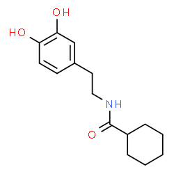 N-CYCLOHEXANOYL DOPAMINE Structure
