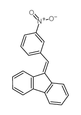 9H-Fluorene,9-[(3-nitrophenyl)methylene]-结构式