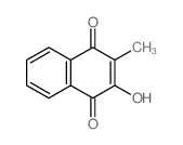 Phthiocol Structure