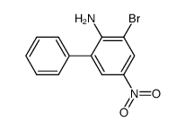3-bromo-5-nitro-biphenyl-2-ylamine Structure