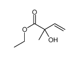 ethyl 2-hydroxy-2-methylbut-3-enoate结构式