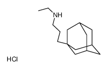 3-(1-adamantyl)-N-ethylpropan-1-amine,hydrochloride结构式