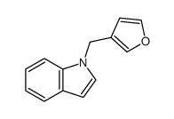 1-(3-furylmethyl)-1H-indole结构式