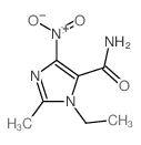 1H-Imidazole-5-carboxamide,1-ethyl-2-methyl-4-nitro- structure
