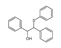 (1S,2S)-1,2-diphenyl-2-(phenylthio)-1-ethanol结构式