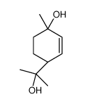 trans-4-hydroxy-alpha,alpha,4-trimethylcyclohex-2-ene-1-methanol structure