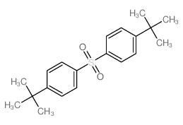 Benzene,1,1'-sulfonylbis[4-(1,1-dimethylethyl)- Structure