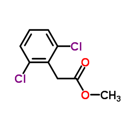 Methyl chloro(2-chlorophenyl)acetate Structure