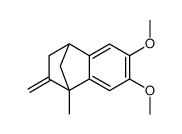 6,7-Dimethoxy-1-methyl-2-methylennorbornen Structure