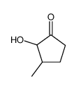 2-hydroxy-3-methylcyclopentan-1-one Structure