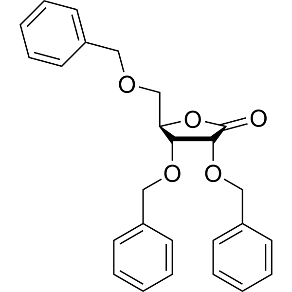 2,3,5-Tri-O-benzyl-D-ribonolactone picture