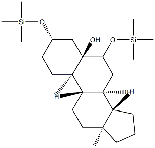 3β,6-Bis[(trimethylsilyl)oxy]-5α-androstan-5-ol picture
