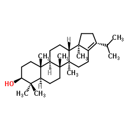 Hop-17(21)-en-3β-ol结构式