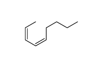 (E,E)-2,4-nonadiene结构式