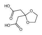 1,3-DIOXOLANE-2,2-DIACETIC ACID structure