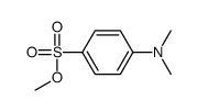 methyl 4-(dimethylamino)benzenesulfonate结构式