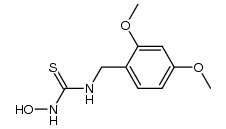 1-(2,4-dimethoxybenzyl)-3-hydroxythiourea Structure