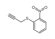 3-(2-nitrophenylthio)prop-1-yne结构式