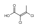 2,3-dichloro-crotonic acid Structure