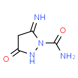 1-Pyrazolidinecarboxamide,5-imino-3-oxo-(9CI) picture