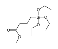 methyl 4-triethoxysilylbutanoate Structure