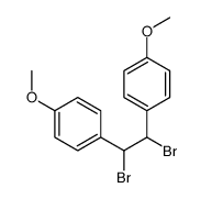 1-[1,2-dibromo-2-(4-methoxyphenyl)ethyl]-4-methoxybenzene Structure