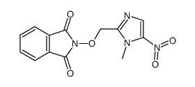 N-(1-methyl-5-nitro-1H-imidazol-2-ylmethoxy)-phthalimide Structure