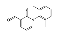 1-(2,6-dimethylphenyl)-2-sulfanylidenepyridine-3-carbaldehyde结构式