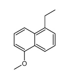 Naphthalene, 1-ethyl-5-methoxy- (9CI)结构式