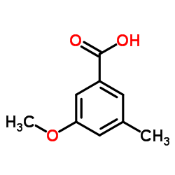 3-Methoxy-5-methylbenzoic acid Structure