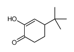 4-tert-butyl-2-hydroxycyclohex-2-en-1-one结构式