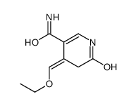 4-(ethoxymethylidene)-6-oxo-1H-pyridine-3-carboxamide Structure