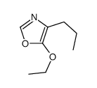 5-ethoxy-4-propyl-1,3-oxazole结构式
