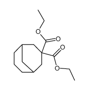 Bicyclo[3.3.1]nonan-3,3-dicarbonsaeure-diethylester结构式